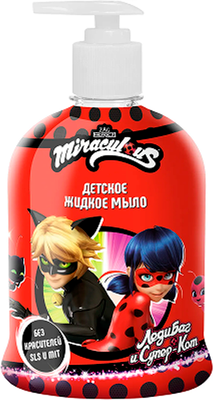 Мыло жидкое детское Miraculous Леди Баг и Супер Кот (450мл)