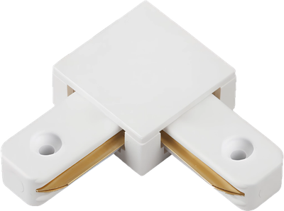 Коннектор для шинопровода INhome L-тип LSB-WH / 4690612060477