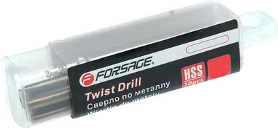 Сверло Forsage 2мм HSS+Co / F-DSP564 (19824, 10шт)