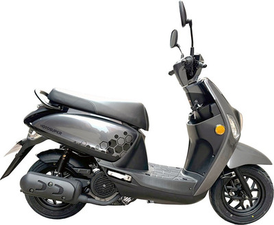 Скутер Motosuper Motosuper S9 Noir Gris / M0S9YB015AEH1 (серый)