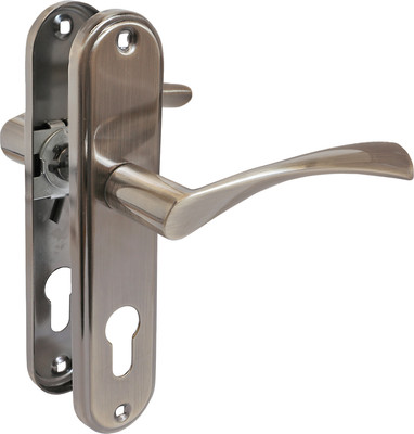 Ручка дверная Аллюр 103-1 61.5мм AB (старая бронза)