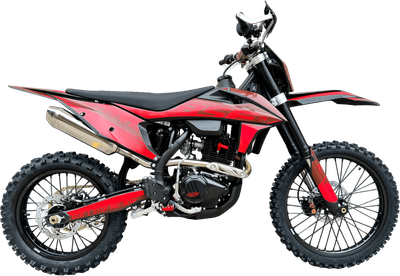 Мотоцикл BSE T4 ZS172FMM-5 / B0T4YE015HHH1 (красный)