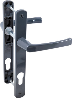 Ручка дверная БУЛАТ Урал 85.25.01.7024 (графит)