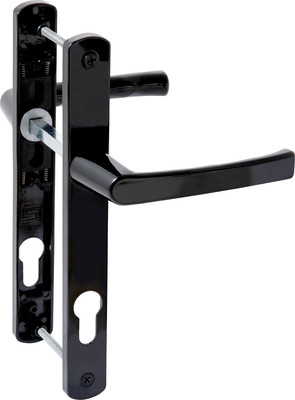 Ручка дверная БУЛАТ Урал 85.25.01.9005 (черный)