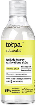 Тоник для лица Tolpa Authentic сияющая кожа (200мл)
