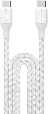 Кабель Momax 1-Link USB-C/USB-C / DC25W  (2м, белый)