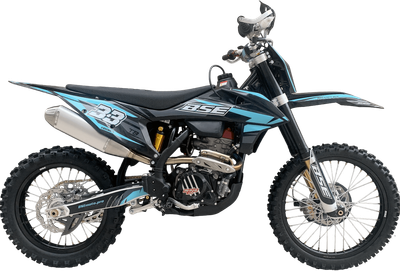 Мотоцикл BSE T8 Neon Blue / B0T8KF015HBH1