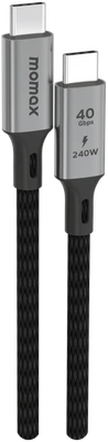 Кабель Momax Elite USB-C/USB-C / DC39D (1м, черный)