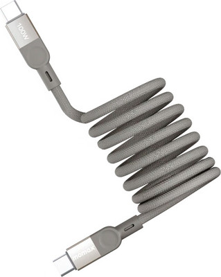 Кабель Momax Mag.Link USB-C/USB-C / DC36L (2м, титан)