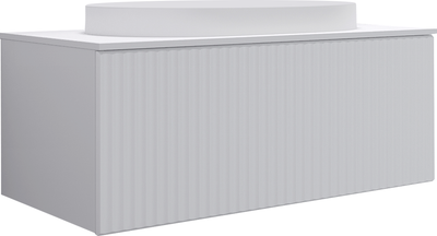 Тумба с умывальником ЗОВ Кито 70 / K70LW0MFWPM-LDSPW6002 (флавио белый)