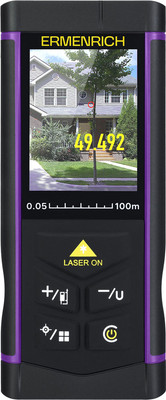 Лазерный дальномер Ermenrich LR100 / 84652 (с камерой)