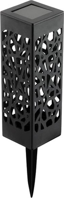 Ваза садовая BOTANICA Ритуальная 6x27.5см ажурная квадратная на колышке