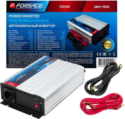 Автомобильный инвертор Forsage F-JBHI-1500 (58880)