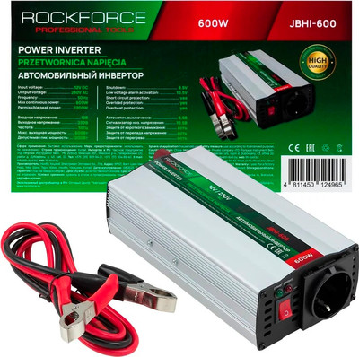Автомобильный инвертор RockForce RF-JBHI-600 (58877)
