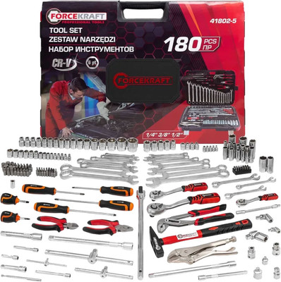 Универсальный набор инструментов ForceKraft 60 048 / FK-41802-5