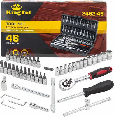 Универсальный набор инструментов KingTul KT-2462-46 (60246)
