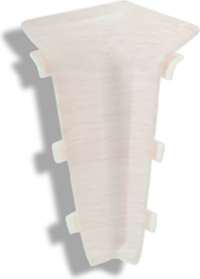 Уголок для плинтуса DekorPlast 67мм LL006 (2шт, бальза светло-серая, внутренний, флоупак)