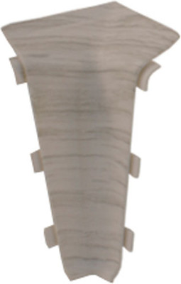 Уголок для плинтуса DekorPlast 67мм LL008 (2шт, дуб кантри серый, внутренний, флоупак)