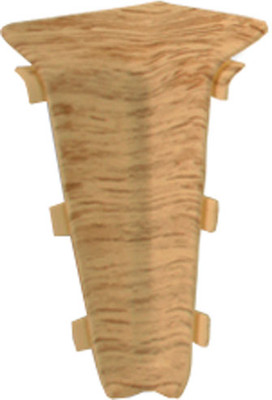 Уголок для плинтуса DekorPlast 67мм LL012 (2шт, дуб седан, внутренний, флоупак)