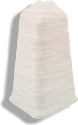 Уголок для плинтуса DekorPlast 67мм LL006 (2шт, бальза светло-серая, внешний, флоупак)