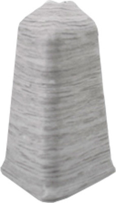 Уголок для плинтуса DekorPlast 67мм LL007 (2шт, ива серебристая, внешний, флоупак)