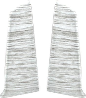 Заглушка для плинтуса DekorPlast 67мм LL005 (2шт, ясень шимо светлый, флоупак)