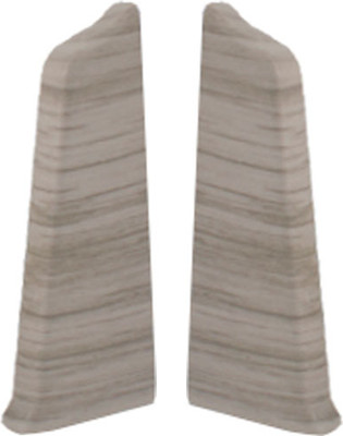 Заглушка для плинтуса DekorPlast 67мм LL008 (2шт, дуб кантри серый, флоупак)