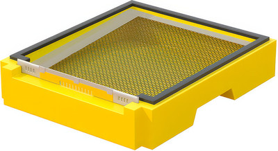 Дно для улья Lyson Для 12-рамочного улья 550x520 / W10090 (желтый)