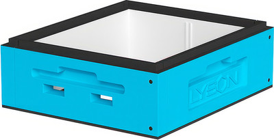 Корпус для улья Lyson Магазин Сборный Для 10-рамочного улья 435x145 / WSB1018B (синий)