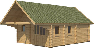 Дачный дом ДомБелКом ДС-19 4.5x6.0