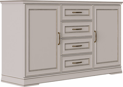 Тумба Black Red White Florencia KOM2D4S (персидский жемчуг)