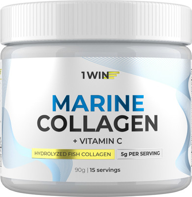 Коллаген 1WIN Морской с витамином С (90г, нейтральный)