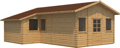 Дачный дом ДомБелКом ДС-3 7.6x6.3