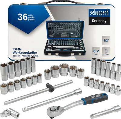 Универсальный набор инструментов Scheppach Sch-4362M (60497)