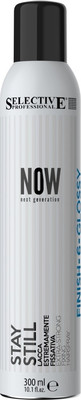 Лак для укладки волос Selective Professional Now Next Generation Stay Still экстрасильной фиксации (300мл)