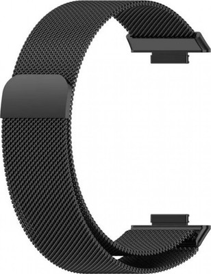 Ремешок для умных часов Rumi Milanese Loop для Huawei Watch Fit 2 (черный)