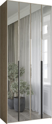 Шкаф-гармошка Евва Лайн ЛН-2D.450.01(2Z/2Z) (гикори кингстон)