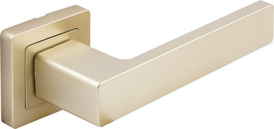 Ручка дверная Стандарт P72 MSG (матовое золото квадрат)