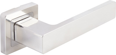 Ручка дверная Стандарт P72 SN (матовый никель квадрат)