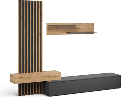 Стенка Империал Риана 2.5м (вотан/антрацит)