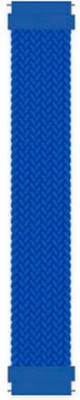 Ремешок для умных часов Rumi Solo Loop 20мм 145мм без застежки (синий)
