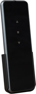 Пульт ДУ для рулонной электрошторы НеоФьюжен AC140-01 1-канальный сенсорный (черный)