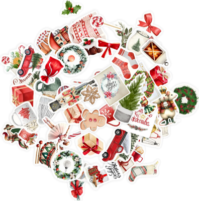 Набор наклеек Nalepking Новогодние 2 / RSTPA6_0534