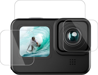 Комплект защитных стекол для камеры Zarrumi TG-910 для GoPro HERO12/11/10/9