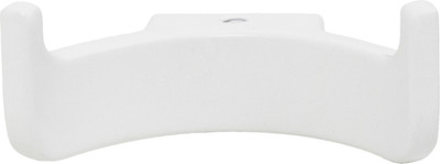 Крючок для одежды AKS Bar (белый матовый)