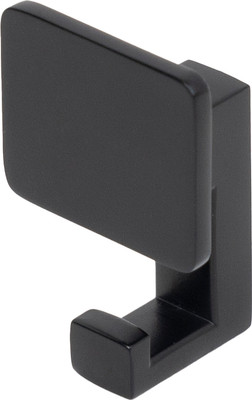 Крючок для одежды AKS Quadra (черный матовый)