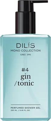 Гель для душа Dilis Gin/Tonic Парфюмированный (250мл)