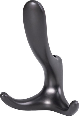 Крючок для одежды AKS Roma трехрожковый (графит)