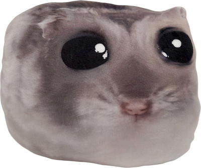 Подушка-игрушка Malvina Хомяк Мем / 19.24.4