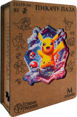 Пазл Dream Woods Пикачу / P-062